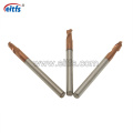 Solid Carbide Cutting Tools 2 Flutes Corner Radius End Mill